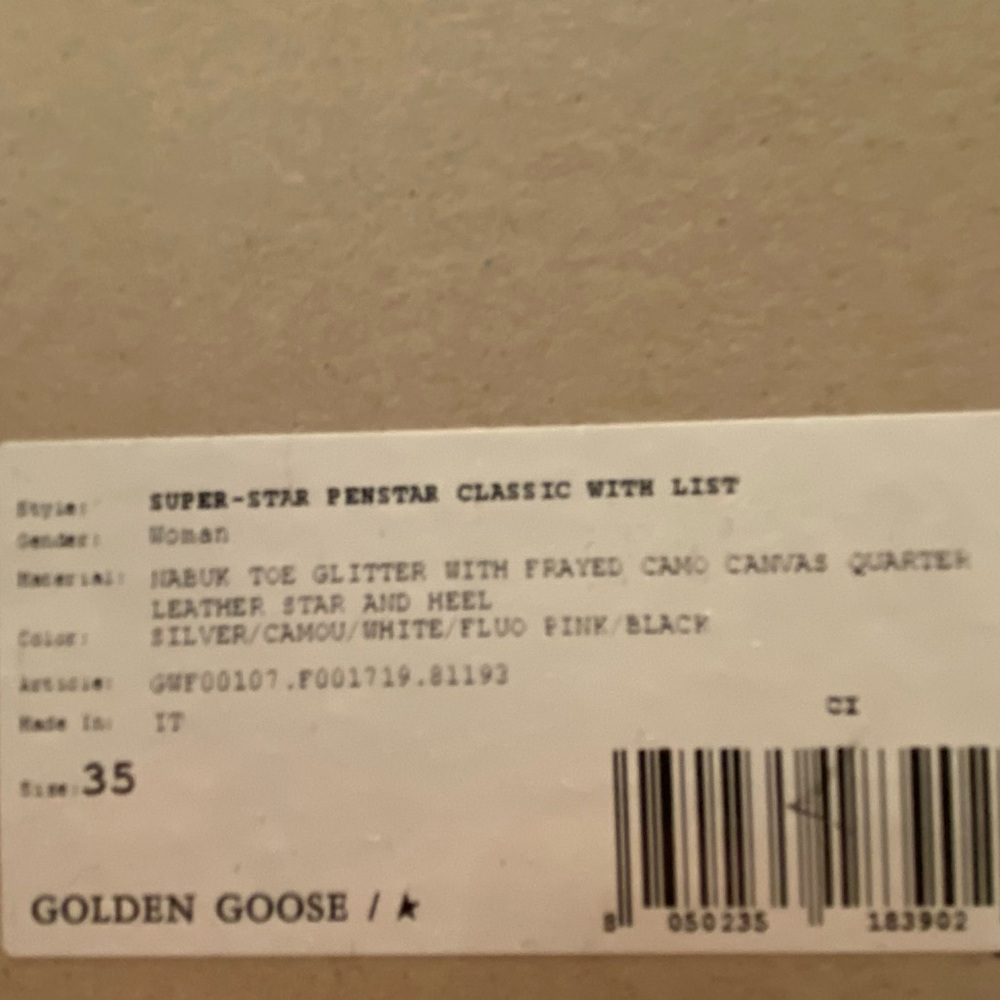 Golden Goose women’s Superstar Penstar sneakers - Picture 9 of 9